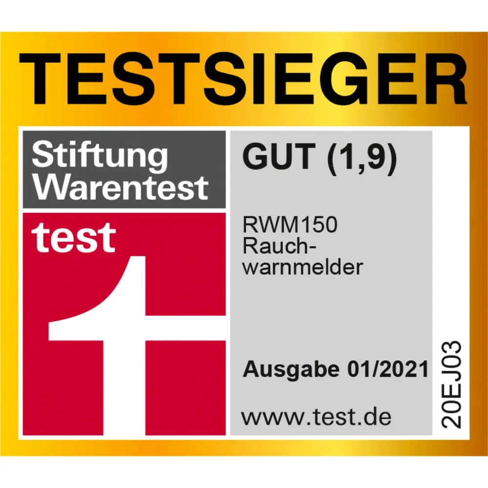 ABUS OA-Rauch-und Hitzewarnmelder, RWM150, reinweiß glänzend Produktbild img5 L