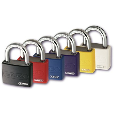 Produktbild von ABUS - AV-Vorhangschloss T65AL/40 Lock -Tag, Aluminium leicht massiv rot