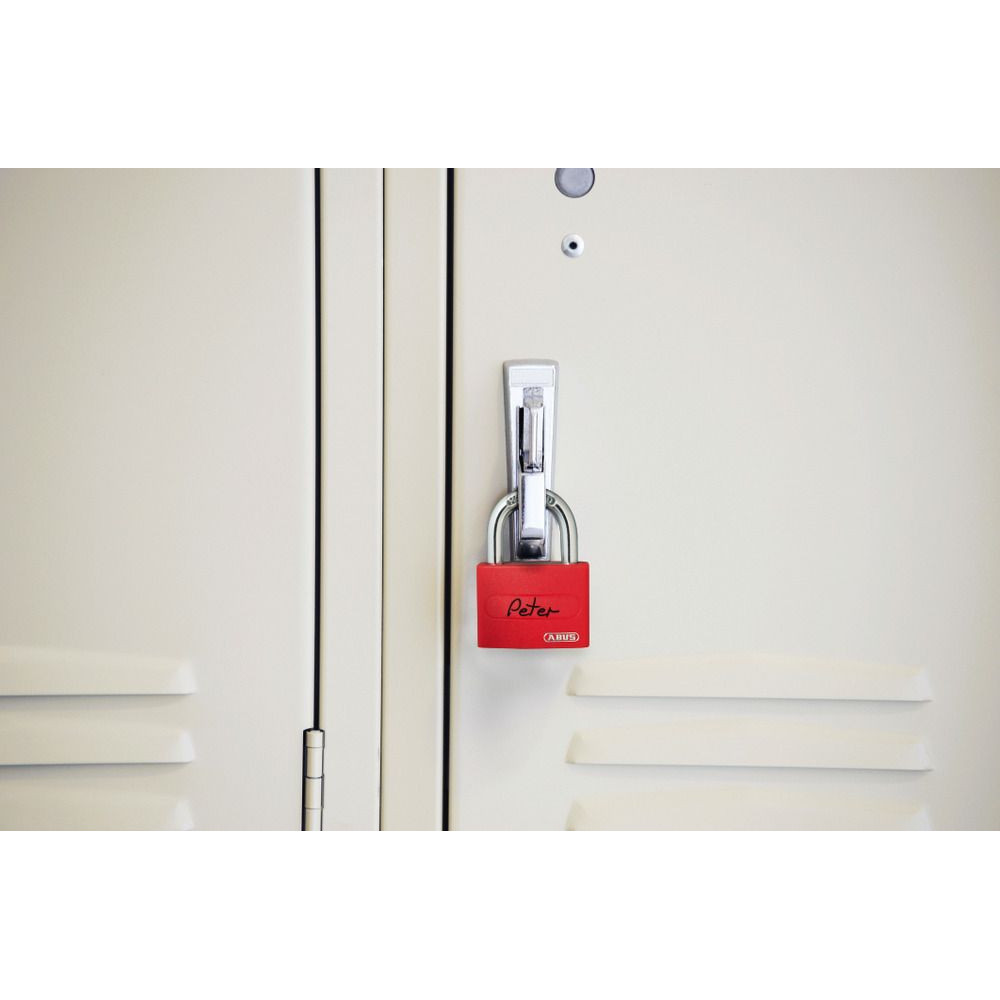 ABUS AV-Vorhangschloss T65AL/40 Lock -Tag, Aluminium leicht massiv blau Produktbild img7 L