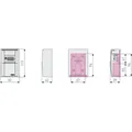 ABUS OA-Schlüsselbox, mit Zahlenschloss, KeyGarage™ 787, ohne Bügel, schwarz Produktbild img8 S
