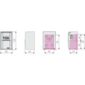 ABUS OA-Schlüsselbox, mit Zahlenschloss, BIG KeyGarage 787, Wandmontage, schwarz Produktbild img6 S