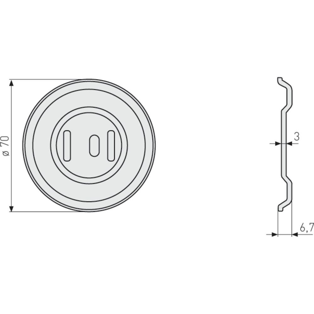 ABUS Kellerschacht-Gitterrostsicherung, GS20 B/SB, Stahl verzinkt-chromatiert Produktbild img5 L