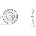 ABUS Kellerschacht-Gitterrostsicherung, GS20 B/SB, Stahl verzinkt-chromatiert Produktbild img5 S