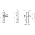 Produktbild von ABUS - WET-Schutz-Wechselgarnitur,LS,Profilzylinder gelocht,8/72 KLS114 ZS,natu