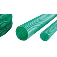 Produktbild von APD - PVC Saug- und Druckschlauch 10 grün/transparent 19x2,4, 50 m