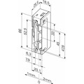 Produktbild von effeff - Elektro-Türöffner,ohne Schließblech 118E.13, 22-42V AC/DC,DL-R