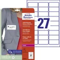 Produktbild von AVERY™ Zweckform - Zweckform L4784-20 Namens-Etiketten, 63,5 x 29,6 mm, ablösba