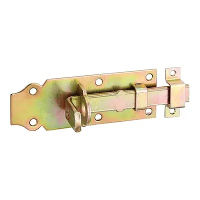Produktbild von ALBERTS - Schlossriegel,m.flachem Griff,gerade,m.Schlaufe,disp.,Platte LxB100x4