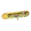 Produktbild von ALBERTS - Grendelriegel,m.Knopf,o.Feder,m.Schlaufe,disp.,LxB100x30mm