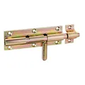Produktbild von ALBERTS - Bolzenriegel, mit loser Schlaufe, disp., Platte LxB 120x41mm,Ges.-L16