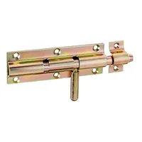 Produktbild von ALBERTS - Bolzenriegel, mit loser Schlaufe, disp., Platte LxB 120x41mm,Ges.-L16