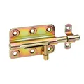Produktbild von ALBERTS - Bolzenriegel, mit befestigter Schlaufe, disp., Platte LxB 80x59 mm,Ge
