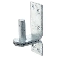 Produktbild von ALBERTS - Kloben auf Platte,feuerverzinkt,Dorn Ø13 mm,Abstand 25 mm,Platte HxB1