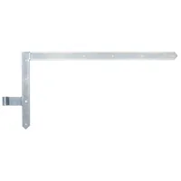 ALBERTS Tor-Winkelband, Abschluss spitz, oben, disp., HxL 400x800mm,Rolle Ø16mm Produktbild