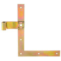 ALBERTS Fensterladen-Winkelband,gerade,oben,gelb verzinkt,HxL 250x200mm,Rolle Ø13mm Produktbild img1 S