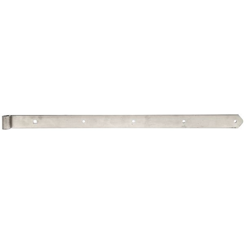 ALBERTS Ladenband, gerade, Abschluss abgerundet, Edelstahl, LxB 800x45 mm, Rolle Ø16 mm Produktbild img1 L