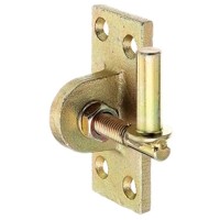 Produktbild von Alberts - Kloben z.Anschrauben,verstellb.,disp.DornØ13mm,Platte BxH45x105mm,Gew