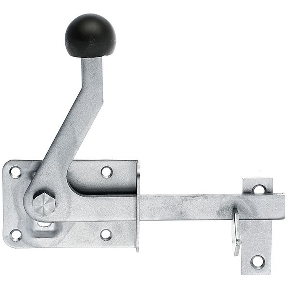 ALBERTS Gartentorfalle,Edelstahl,zusätzlich kugelgestrahlt,Platten Breite 80mm,Höhe 55mm Produktbild img1 L
