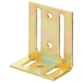 ALBERTS Verstellwinkel, mit Langloch, galv. disp., TxHxB 40x77x65 mm Produktbild