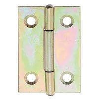 Produktbild von ALBERTS - Scharnier, galv. gelb verzinkt, LxB 38x26 mm