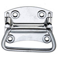 ALBERTS Kistengriff, Edelstahl, Platte BxH 92x80 mm, Tiefe 12 mm Produktbild img1 S