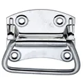 ALBERTS Kistengriff, Edelstahl, Platte BxH 92x80 mm, Tiefe 12 mm Produktbild