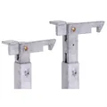 ALBERTS Torfeststeller höhenverst.um120mm f.d.Befest.i.Boden,fvz.,z.Einbetonieren,H300mm Produktbild img3 S