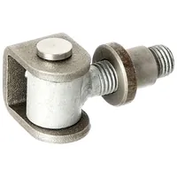 Produktbild von ALBERTS - Torband,verstellb.um15mm,U-Bügel u.Einschweißm.Stahl roh,z.Anschweiße