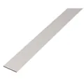 ALBERTS Flachstange, L 1000 mm, Aluminium silberfarbig Produktbild