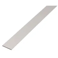 Produktbild von ALBERTS - Flachstange, Alu silber elox., LxBxS 1000 x 30 x 2 mm