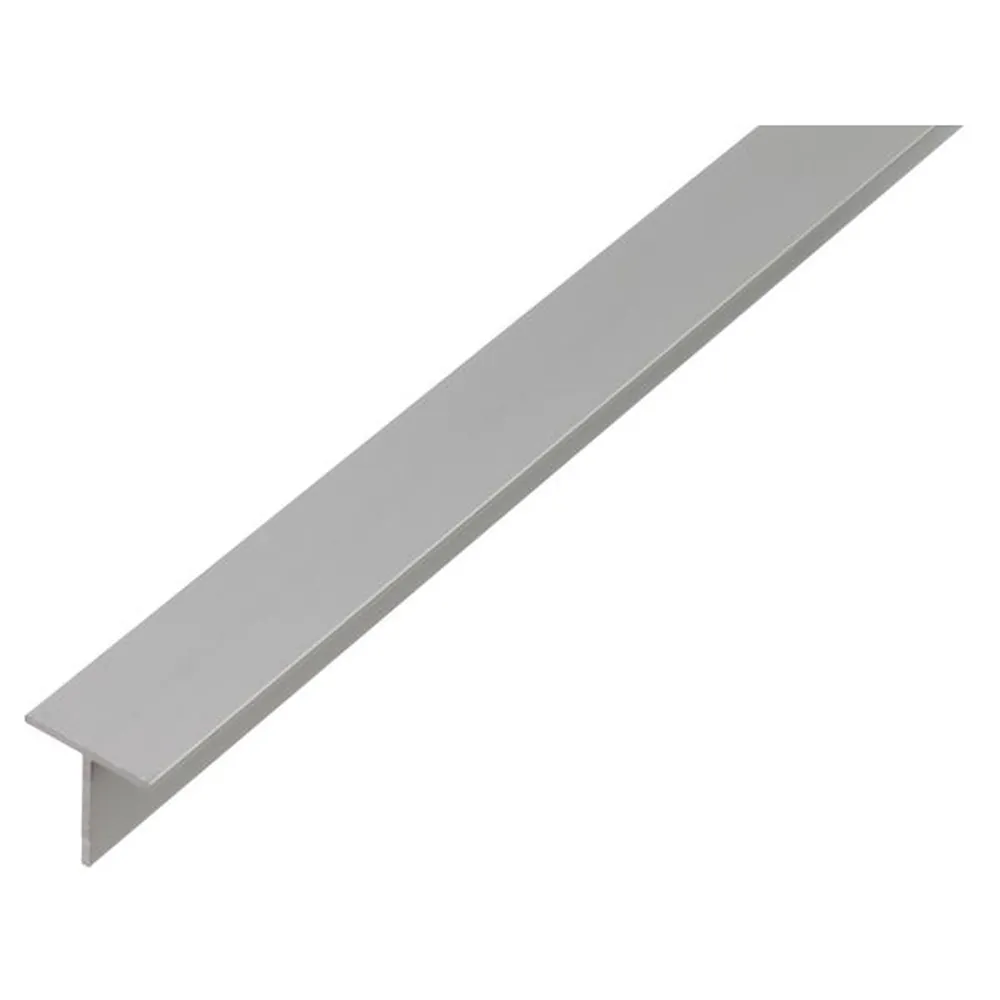 ALBERTS T-Profil, Alu silber elox., LxBxHxS 1000 x 15 x 15 x 1,5 mm Produktbild img1 L