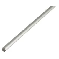 Produktbild von ALBERTS - Rundstange, Alu silber elox., LxØ 1000 x 6 mm
