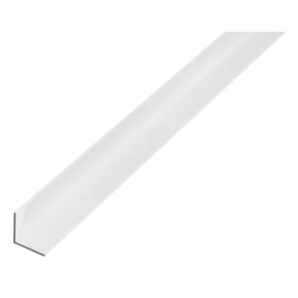 ALBERTS Winkelprofil, gleichschenklig, L 1000mm, Aluminium silberfarbig Produktbild img1 L