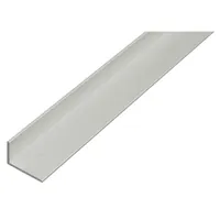 Produktbild von ALBERTS - Winkelprofil, ungleichsch., Alu silber elox., LxBxHxS 1000 x 50 x 30 