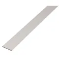 ALBERTS Flachstange, L 2000 mm, Aluminium silberfarbig Produktbild