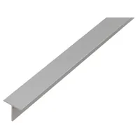 ALBERTS T-Profil, Alu silber elox., LxBxHxS 2000 x 20 x 20 x 1,5 mm Produktbild