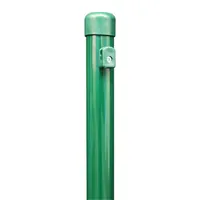 Produktbild von ALBERTS - Zaunpf.,zinkp.grün Kst.b.,Länge 1500mm,Pfostenst. Ø38mm,Geflechth. 10