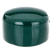 Produktbild von ALBERTS - Pfostenkappe für runde Metallpfosten, Kst., grün, für Pfosten Ø48 mm,