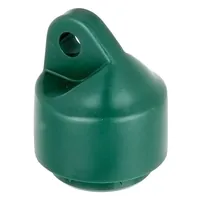 ALBERTS Strebenkappe, Kst., grün, für Strebe Ø34 mm, VE10St. Produktbild