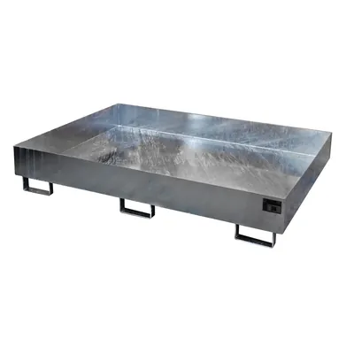 Produktbild von BAUER - Regalwanne ohne Gitterrost, verzinkt, 1750 x 1300 x 250mm
