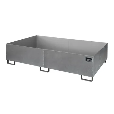 Produktbild von BAUER - Regalwanne ohne Gitterrost, verzinkt, 1750 x 1300 x 250mm