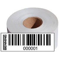 BENNING Barcode-Etiketten Satz 2 Nr.1001-2000 Produktbild
