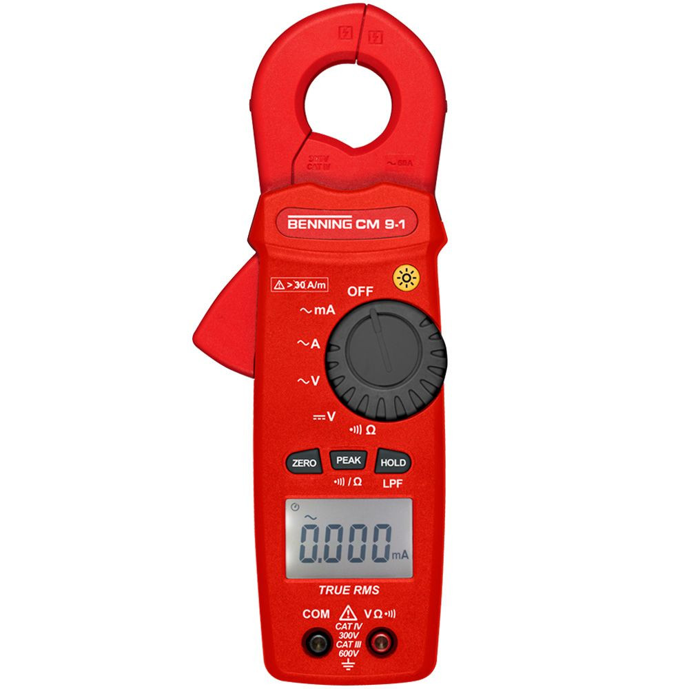 BENNING CM 9-1 Stromzange digital CAT IV 300 V Produktbild img2 L