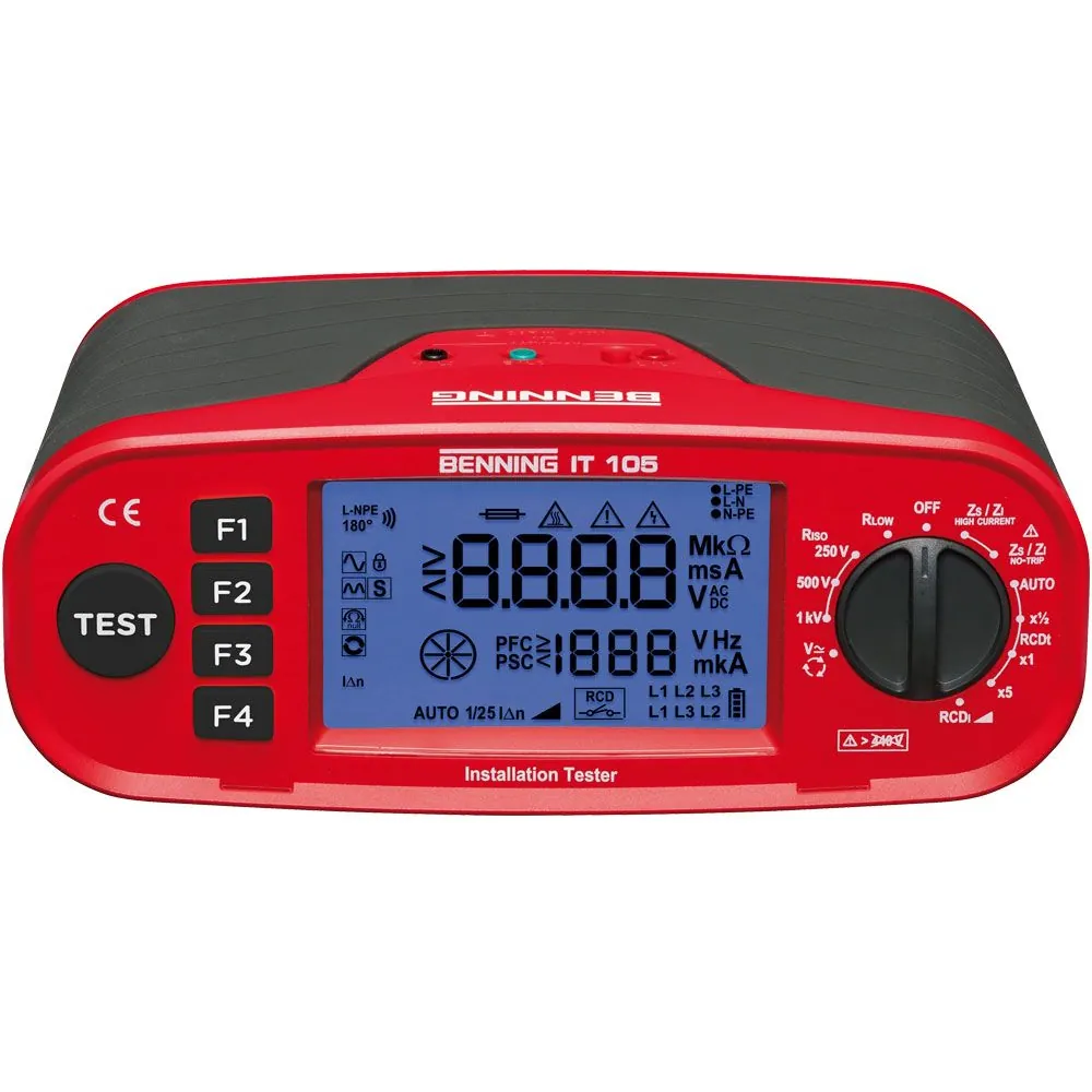 BENNING IT 105 Installationsprüfgerät Produktbild img2 L