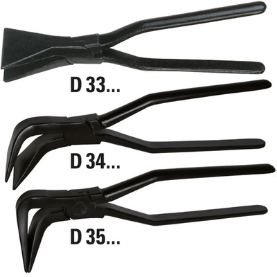 Produktbild von BESSEY® - Falzzange 45° gebogen D341-40