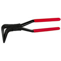 Produktbild von BESSEY® - Falzzange 90° gebogen (PVC-beschichtete Griffe) D35-60-P