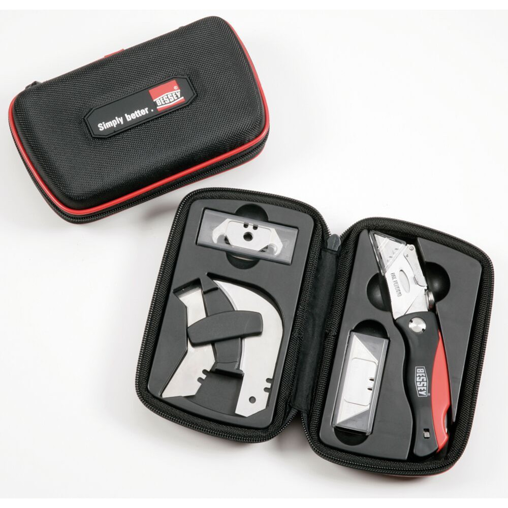 BESSEY® Klingen-Klappmessersatz Nylonmappe Produktbild img1 L