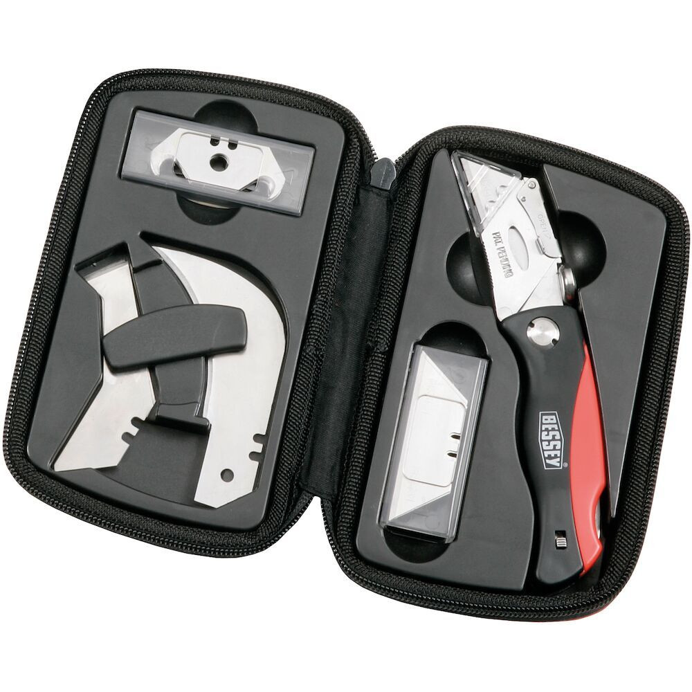 BESSEY® Klingen-Klappmessersatz Nylonmappe Produktbild img2 L
