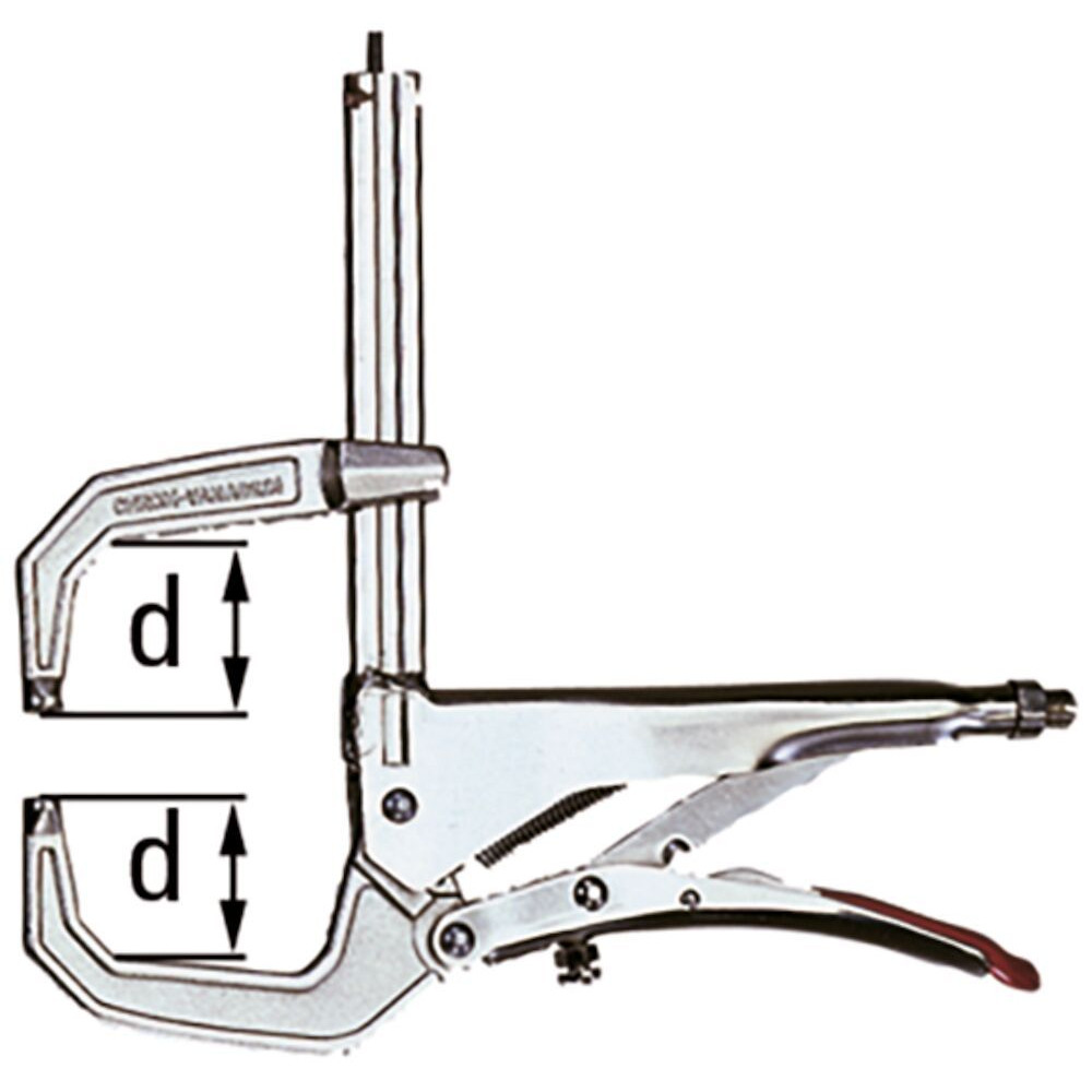 BESSEY® C-Gripzange 110mm Produktbild img2 L