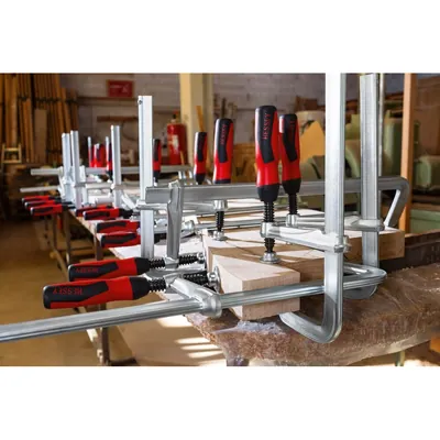 Produktbild von BESSEY® - Ganzstahl-Schraubzwinge 120x 60mm 2K-Gr